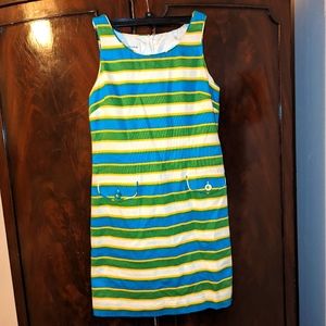 Authentic vintage 90s (like 60s) striped shift dress